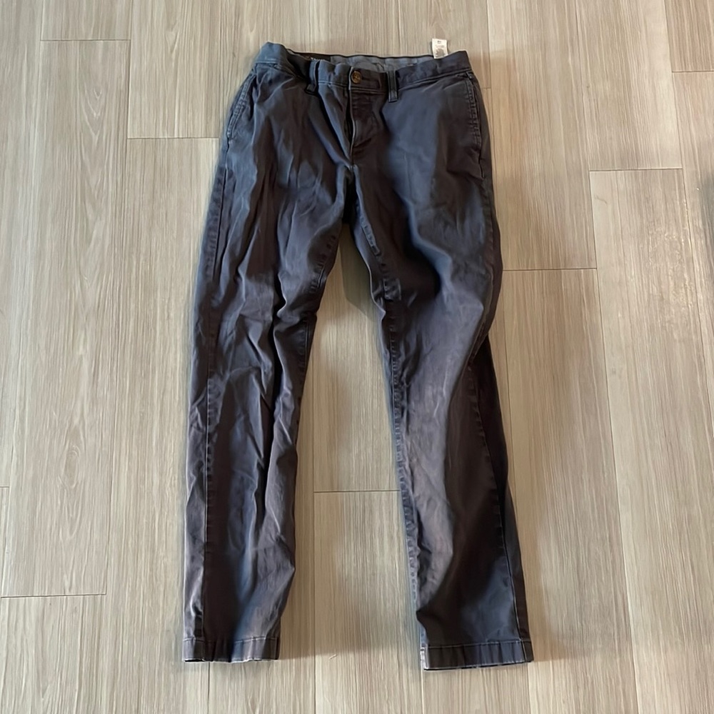 Men’s charcoal grey cotton pants size 30x32